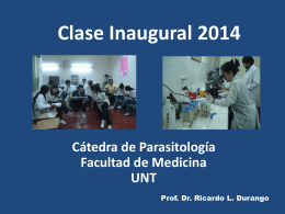Clase Inaugural 2014 - Facultad de Medicina