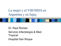 VIH/SIDA en Argentina y en Jujuy