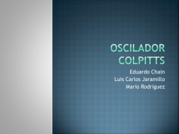 Oscilador Colpitts - electronicaIII-01
