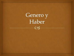 Genero Haber