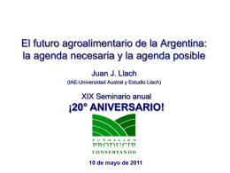 La Argentina de los bicentenarios Razones para un