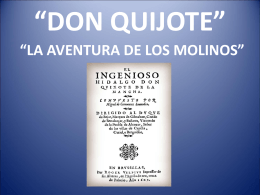 DON QUIJOTE”