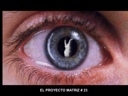 El Proyecto Matriz 23 - MERCADOS ALIMENTARIOS, …