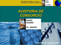 curriculum - Auditorias de Consorcios