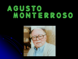 Augusto Monterroso