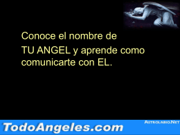 Titulo - angeles | arcangeles | TodoAngeles.com