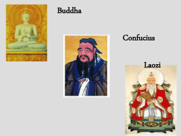Buddha, Confucius, Laozi