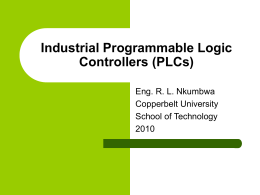 Industrial Programmable Logic Controllers (PLCs)