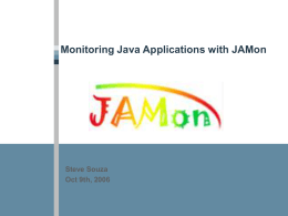 Monitoring - JAMon - Documentation