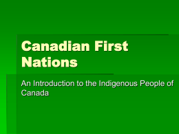 Canadian First Nations