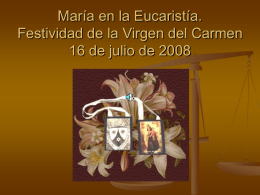 Los diez remos de la Virgen del Carmen