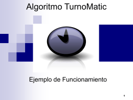 Algoritmo TurnoMatic