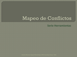 Mapeo de Conflictos