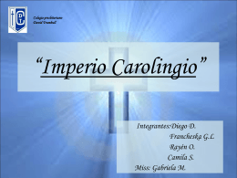 Imperio Carolingio - BLOGS DE ASIGNATURAS TRUMBULL
