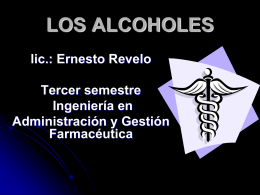 ALCOHOLES - alquimia69