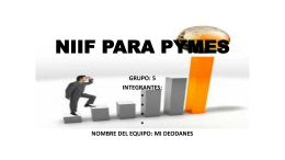 NIIF PARA PYMES - CONTABILIDADFINANCIERAICI2013