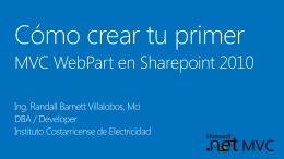 MVC con Sharepoint 2010