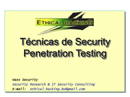 Diapositiva 1 - Ethical Hacking Consultores | Formada por