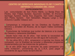 CENTRO DE DERECHOS INDIGENAS FLOR Y CANTO A.C.