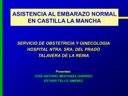 Control del embarazo normal en Castilla