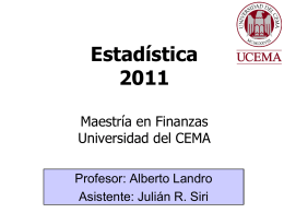 Clase final - Universidad del CEMA