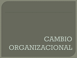 CAMBIO ORGANIZACIONAL - Talentocompetente's Blog