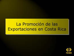 PROCOMER Promotora del Comercio Exterior de Costa Rica
