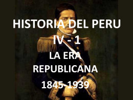 HISTORIA DEL PERU IV