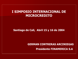 Diapositiva 1 - Pontificia Universidad Javeriana, Cali