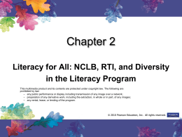 Chapter 11 Diversity in the Classroom