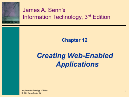 Chapter 1 Information Technology: Principles, Practices