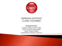 EMPRESAS EXITOSAS CLARO COLOMBIA