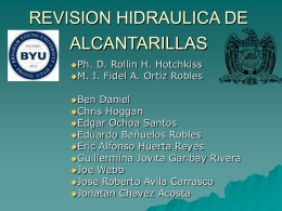 REVISION HIDRAULICA DE ALCANTARILLAS