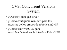 CVS. Concurrent Versions System