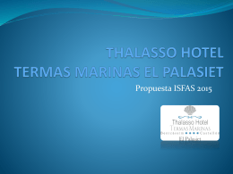 INSTITUTO DE TALASOTERAPIA HOTEL TERMAS …