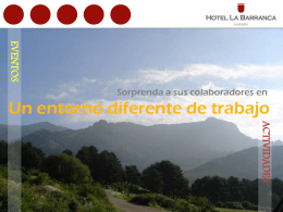 Diapositiva 1 - Hotel La Barranca