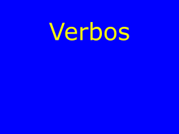 Verbos