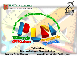 Diapositiva 1 - Gobierno del Estado de Tlaxcala