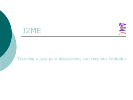 J2ME - Seminaris d'empresa 2015
