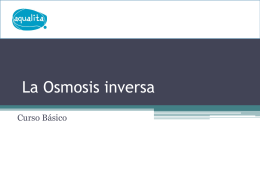 La Osmosis inversa - www.aqualita
