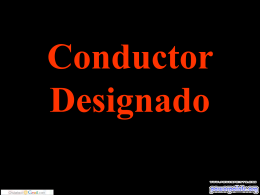Conductor Designado - alexandresampaio.com.br