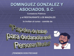 DOMINGUEZ GONZALEZ Y ASOCIADOS, S.C.