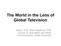 The World in the Lense of Global Television
