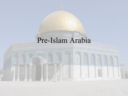 Pre-Islam Arabia