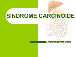 SINDROME CARCINOIDE