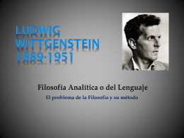 Ludwig WITTGENSTEIN 1889-1951