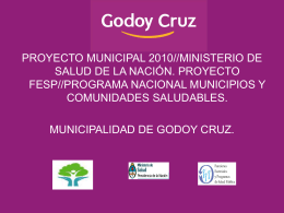 Adolescencia - Municipalidad de Godoy Cruz