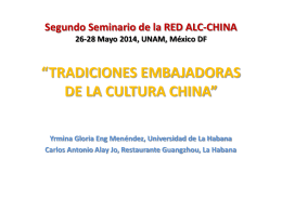 Segundo Seminario de la RED ALC-CHINA 26