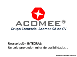 Grupo Comercial Acomee SA de CV