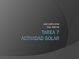 Tarea 7 actividad Solar